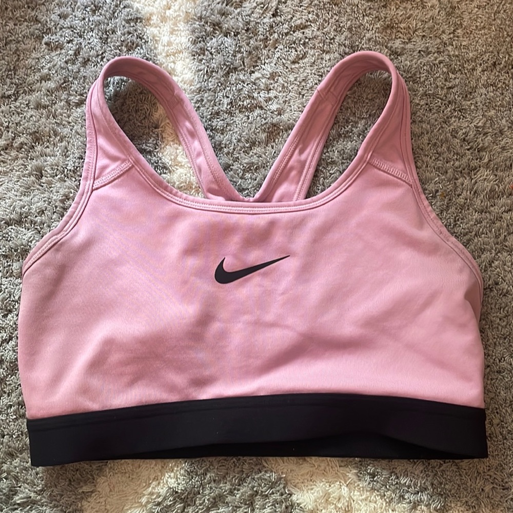 Pink Nike Sports bra